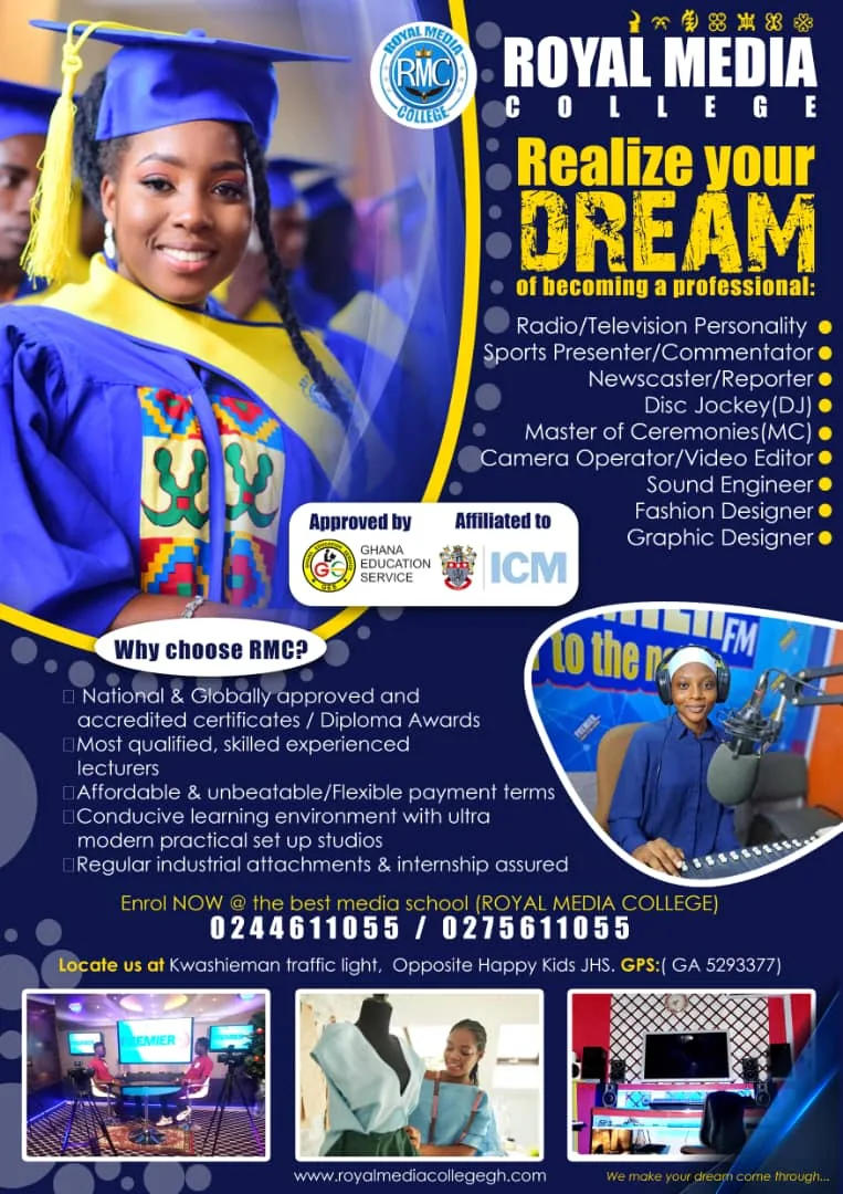 Royal Media College brochure cover